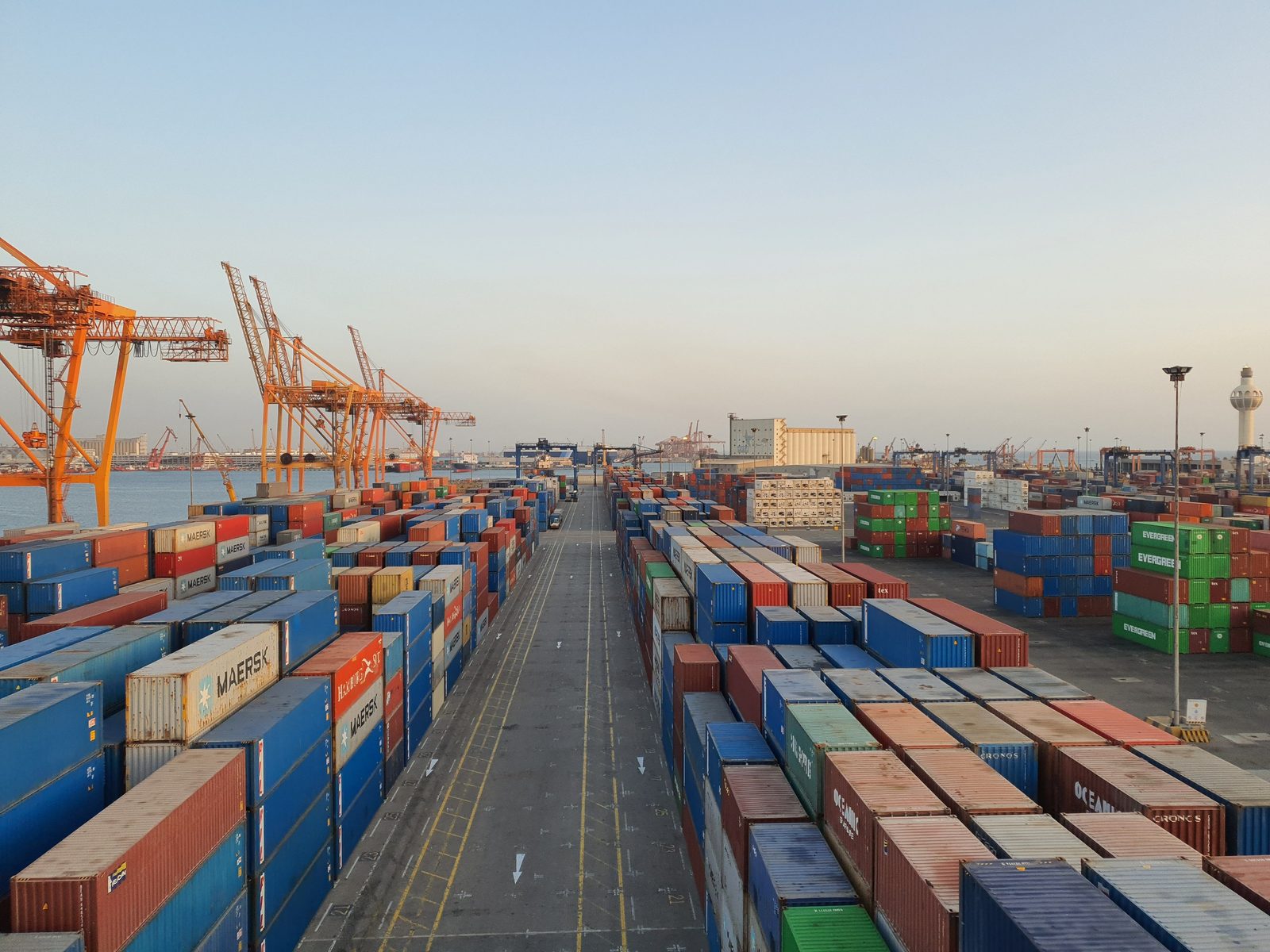Port crane operations